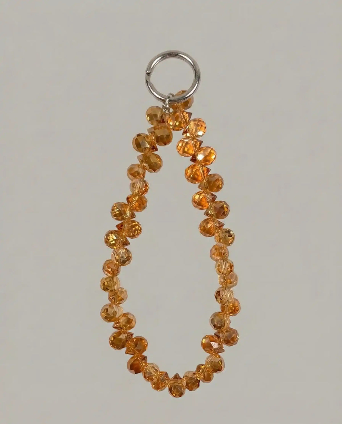 Premium Crystal Phone Charm - Gold