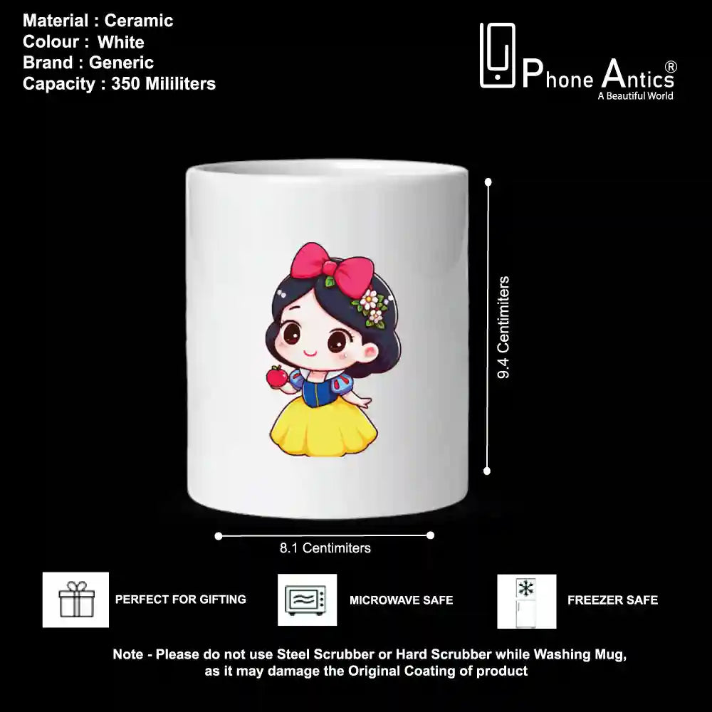 Bow Girl - Mug Infographic