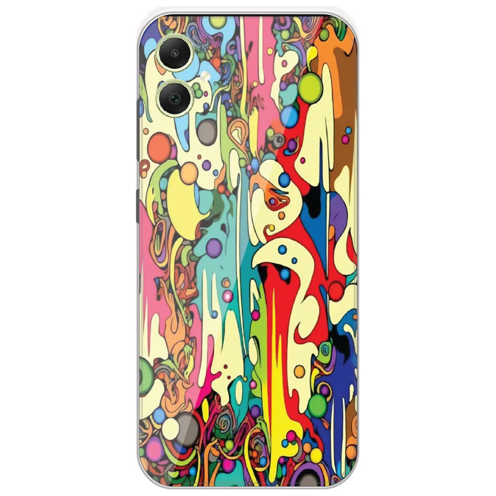 Psychedelic Melt - Printed Silicone Case for Samsung Galaxy A05