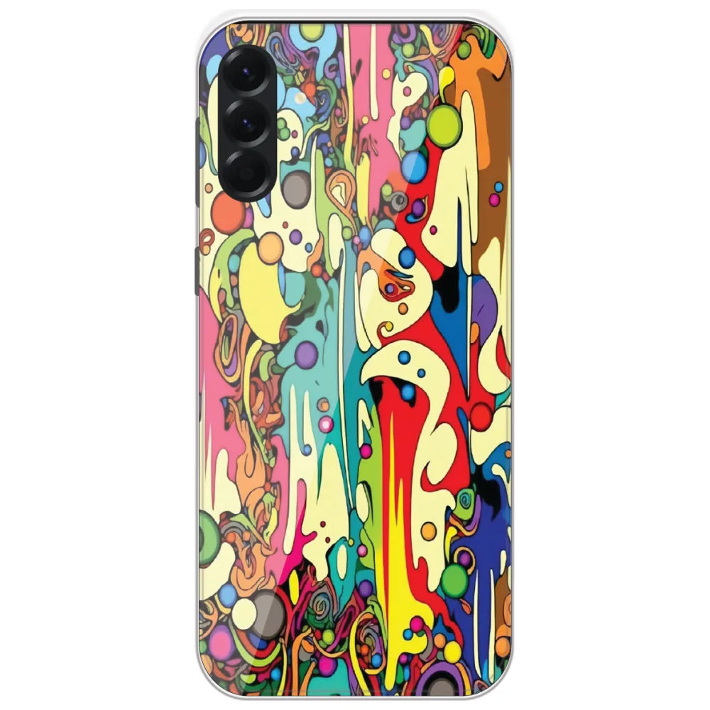 Psychedelic Melt - Printed Silicone Case for Samsung Galaxy A56