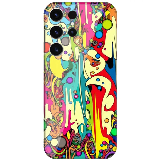 Psychedelic Melt - Printed Silicone Case for Samsung Galaxy S26 Ultra