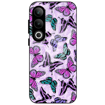 Purple Butterflies - Glass Case for OnePlus Nord CE 4