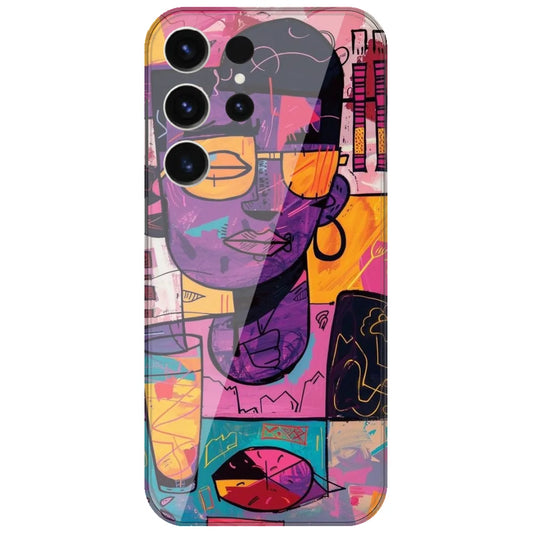 Purple Street Portrait - Printed Silicone Case for Samsung Galaxy S26 Ultra