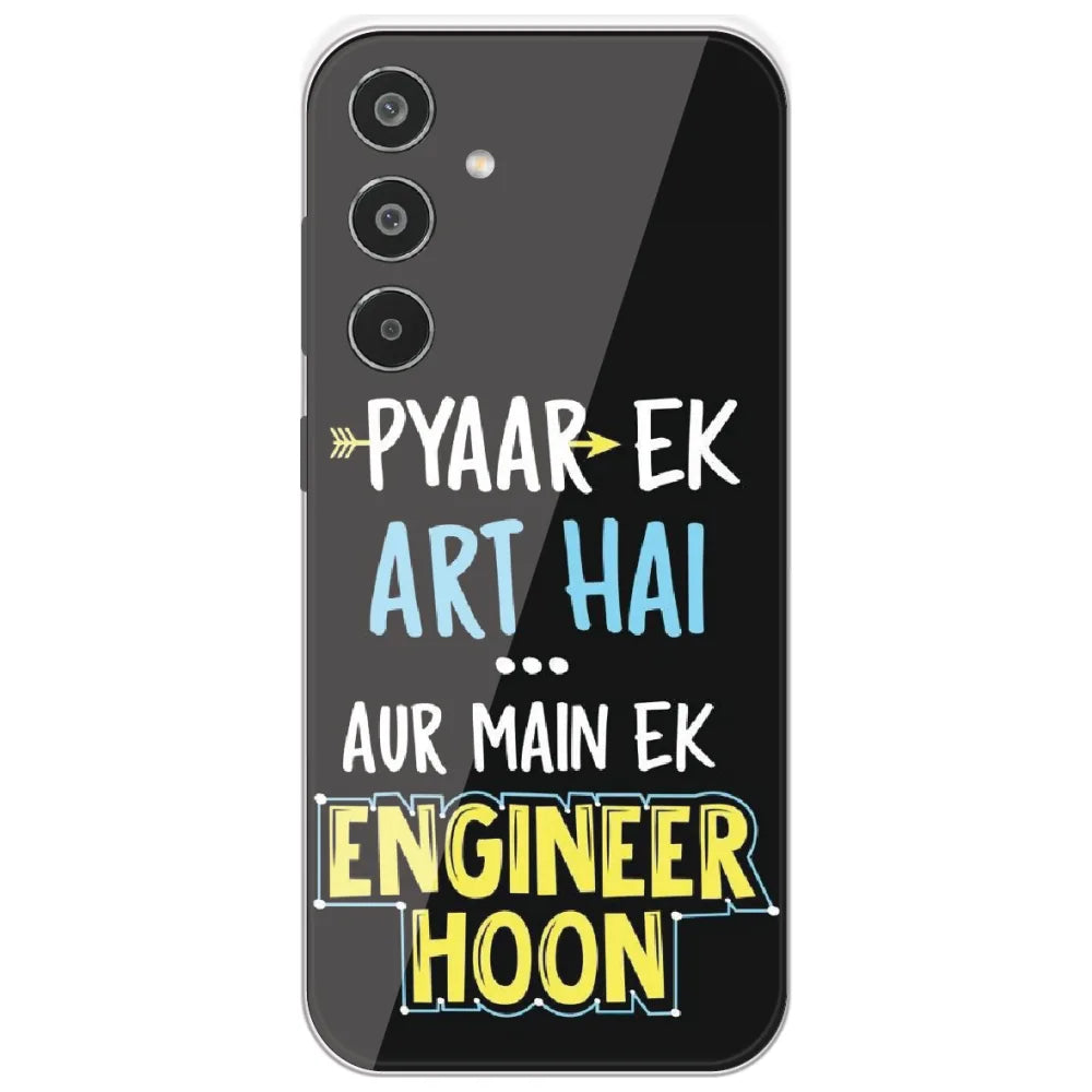 Pyaar Ek Art Hai - Printed Silicone Case for Samsung Galaxy M35 5G
