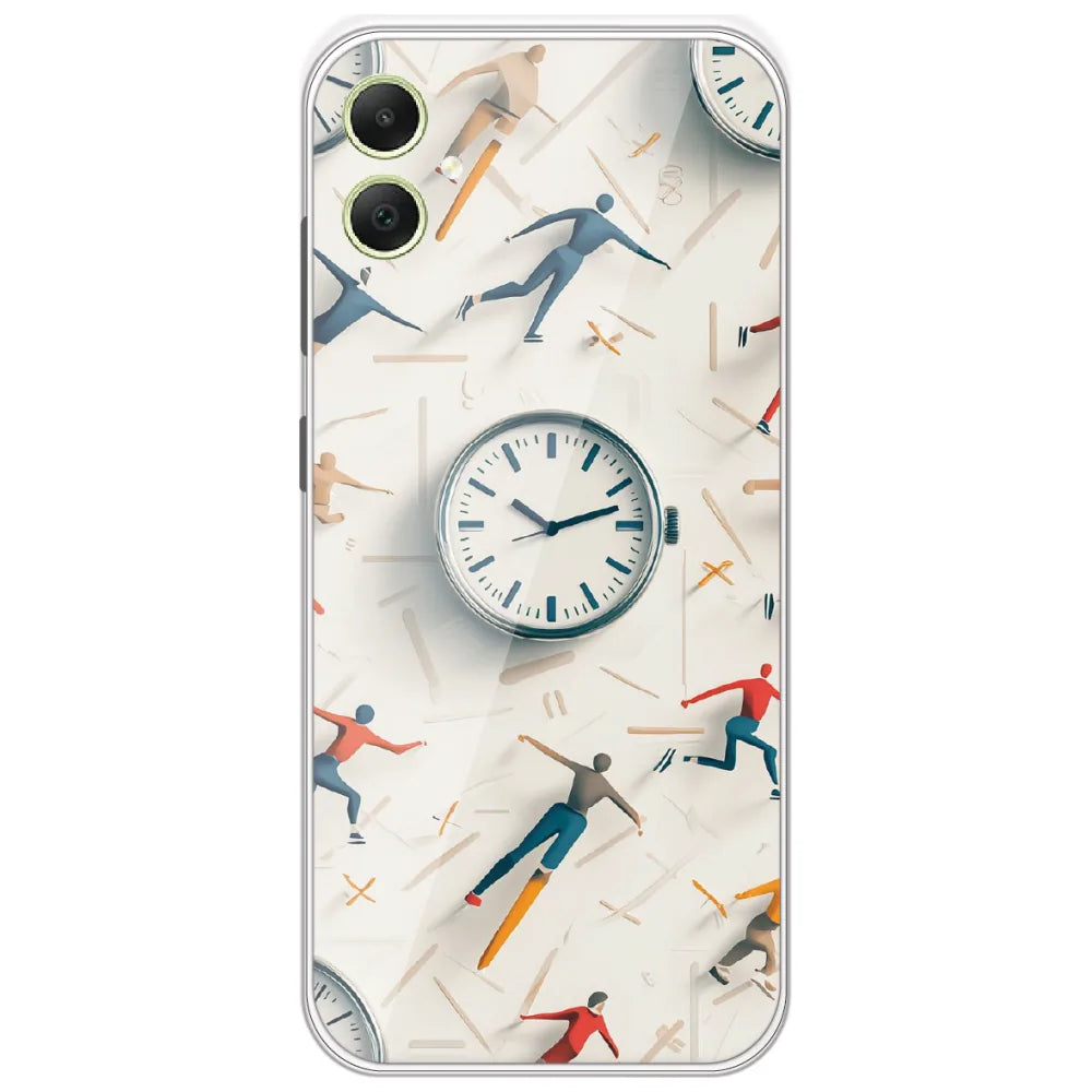 Race Against Time - Printed Silicone Case for Samsung Galaxy A05