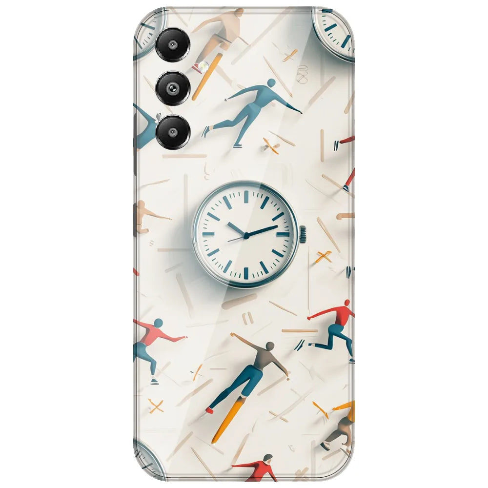 Race Against Time - Printed Silicone Case for Samsung Galaxy A05s