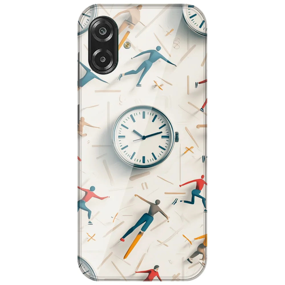 Race Against Time - Printed Silicone Case for Samsung Galaxy A07 4G