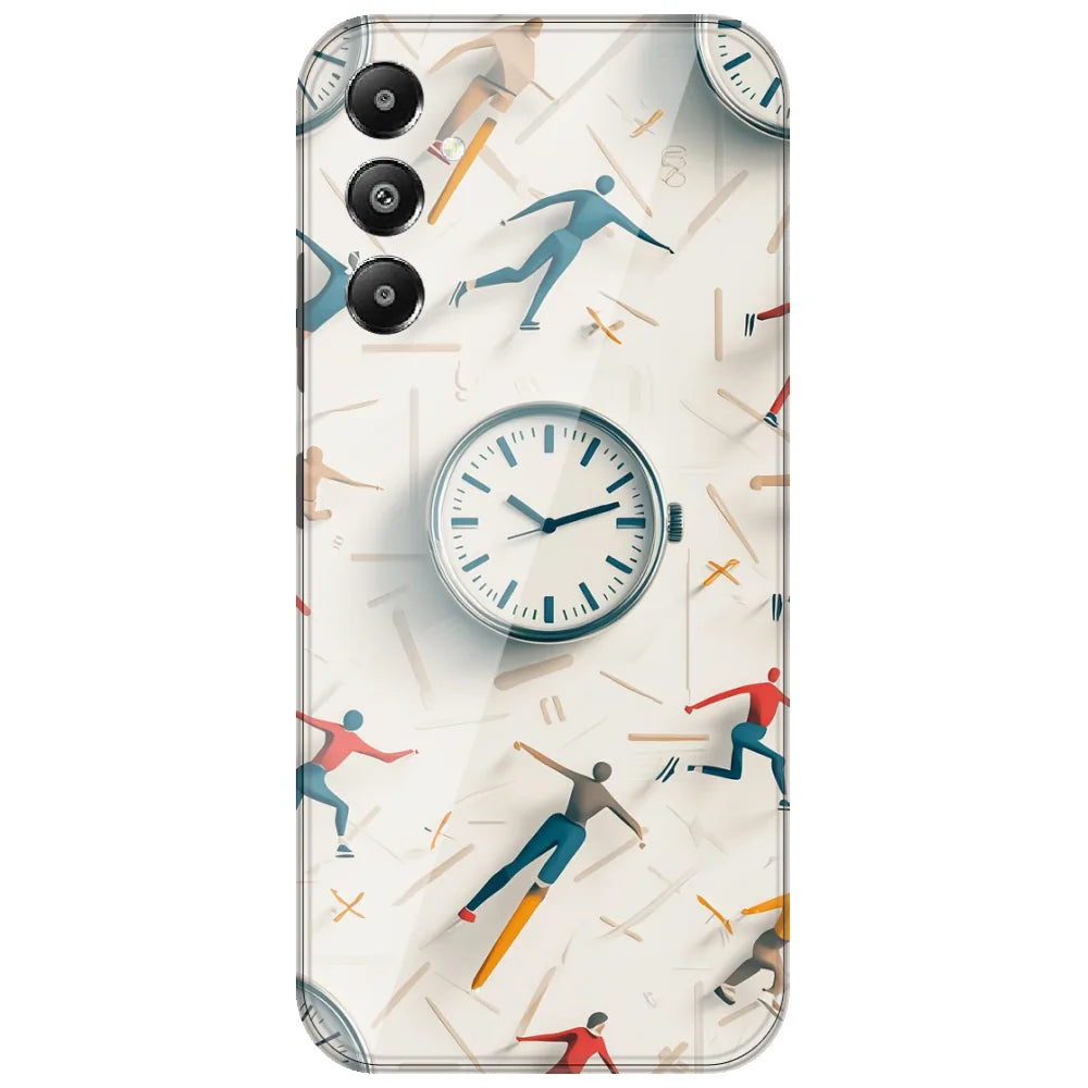 Race Against Time - Printed Silicone Case for Samsung Galaxy A54 5G