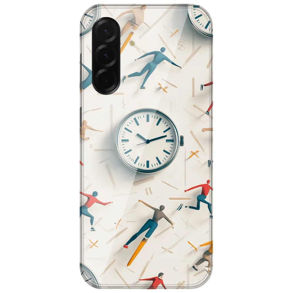 Race Against Time - Printed Silicone Case for Samsung Galaxy A57 5G