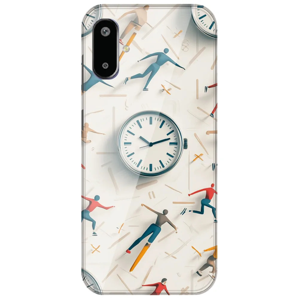 Race Against Time - Printed Silicone Case for Samsung Galaxy F06