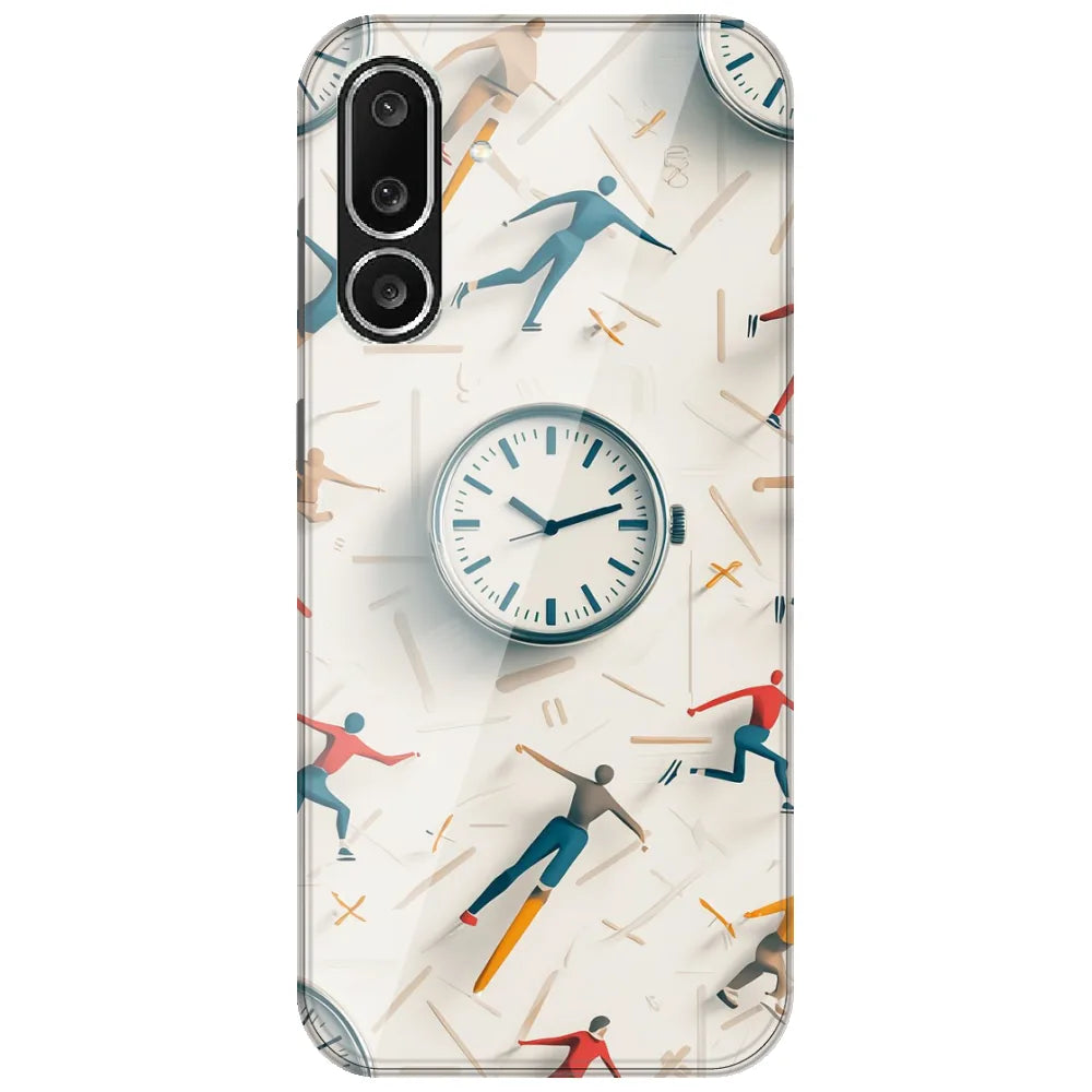 Race Against Time - Printed Silicone Case for Samsung Galaxy F36