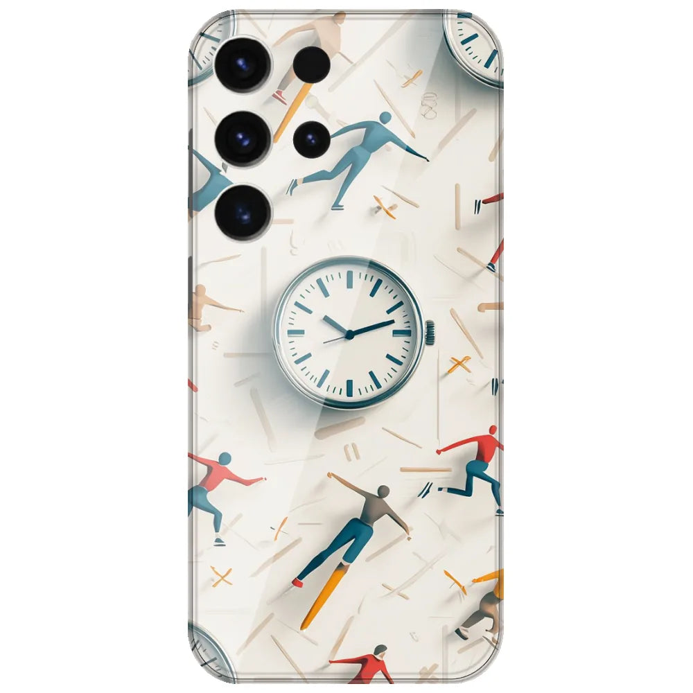 Race Against Time - Printed Silicone Case for Samsung Galaxy S26 Ultra