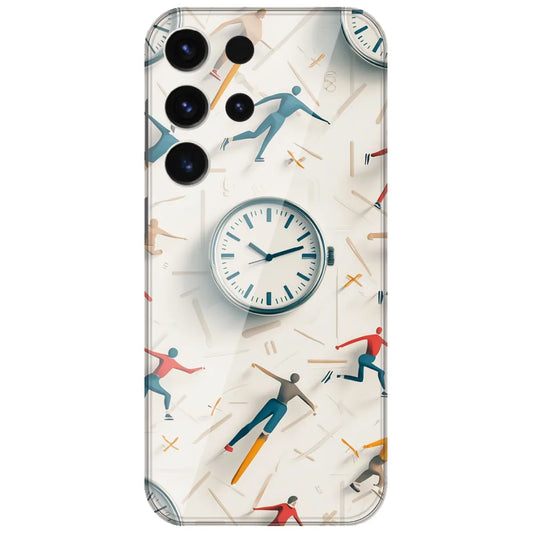 Race Against Time - Printed Silicone Case for Samsung Galaxy S26 Ultra