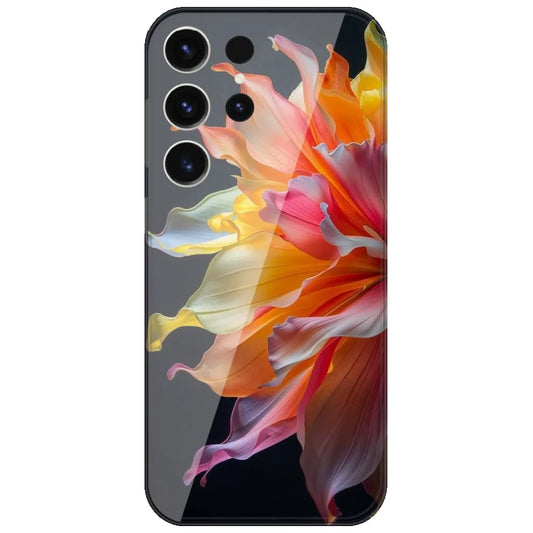 Rainbow Petal Bloom - Printed Silicone Case for Samsung Galaxy S26 Ultra