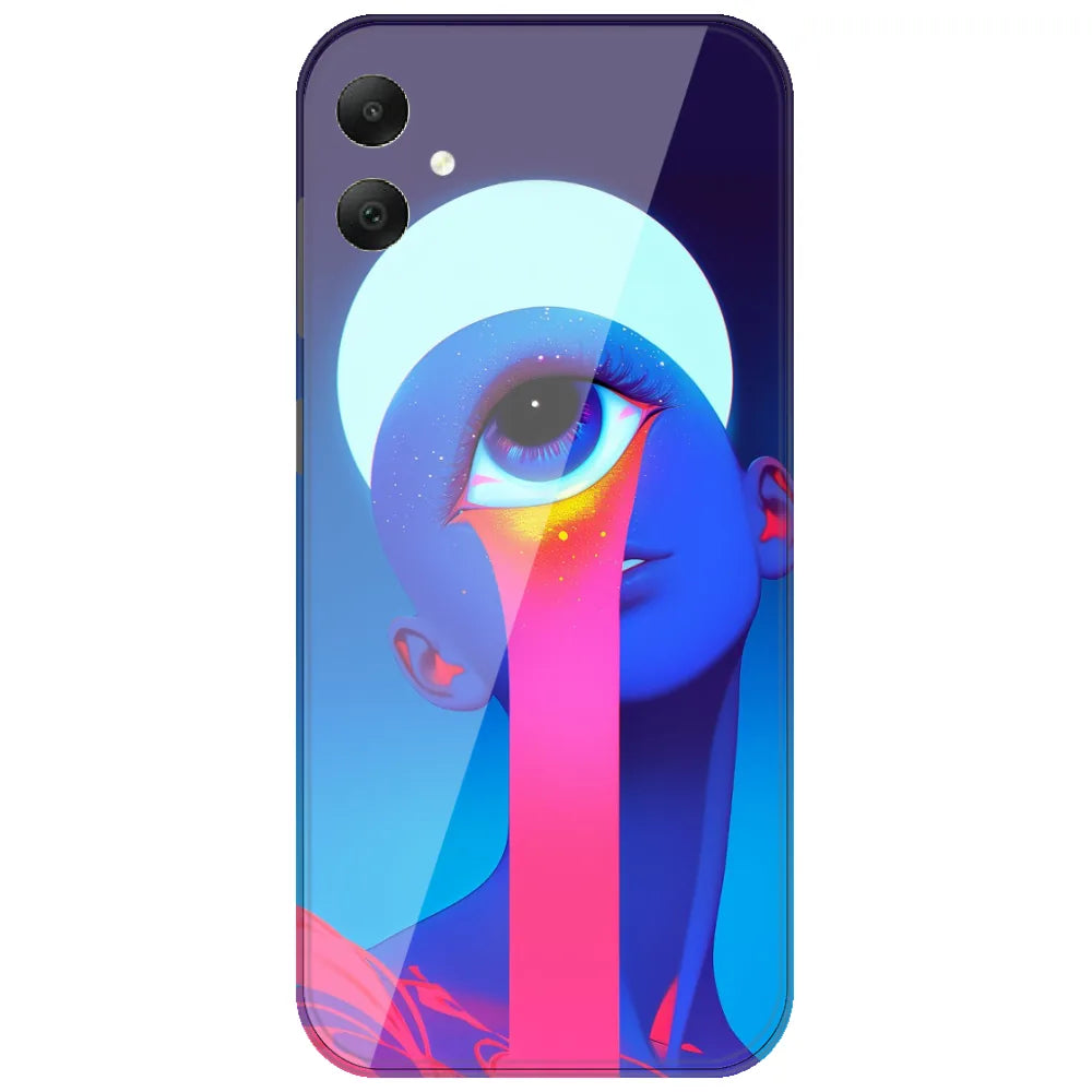 Rainbow Tear Eye - Printed Silicone Case for Samsung Galaxy A06