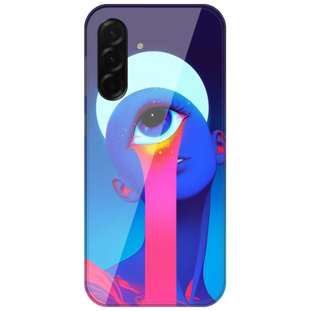 Rainbow Tear Eye - Printed Silicone Case for Samsung Galaxy A17