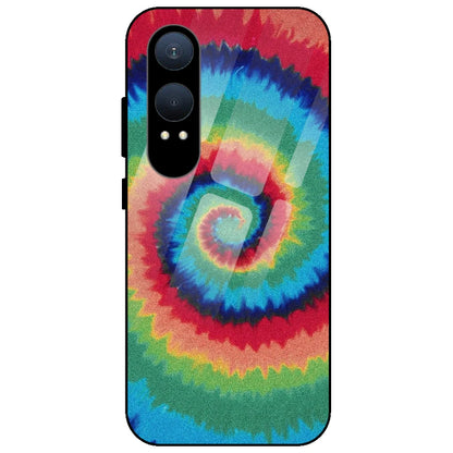 Rainbow Tie Dye - Glass Case for OnePlus Nord CE 4 Lite
