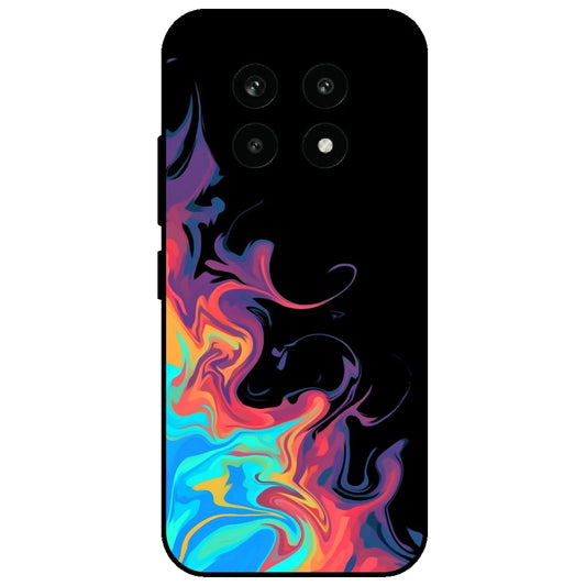 Rainbow Watermarble - Glossy Metal Silicone Case for Realme 13 Pro 5G