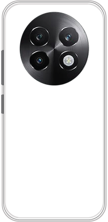 Realme 13 Plus back cover mockup - customisable soft silicone case