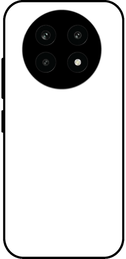 Realme 13 Pro 5G back cover mockup - customisable glossy metal silicone case
