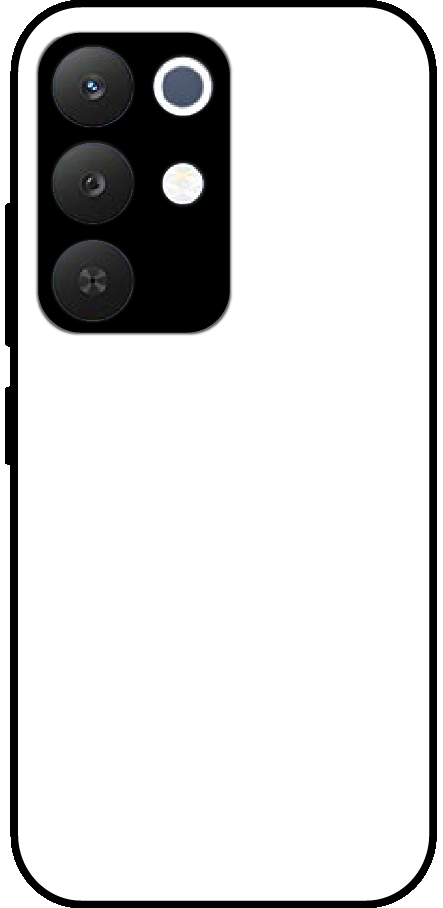 Realme 15X back cover mockup - customisable glossy metal silicone case