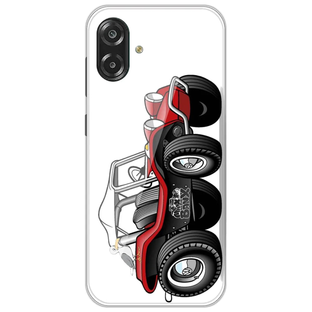 Red Dune Buggy - Printed Silicone Case for Samsung Galaxy A07 4G