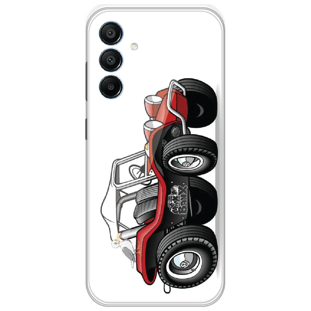 Red Dune Buggy - Printed Silicone Case for Samsung Galaxy A15