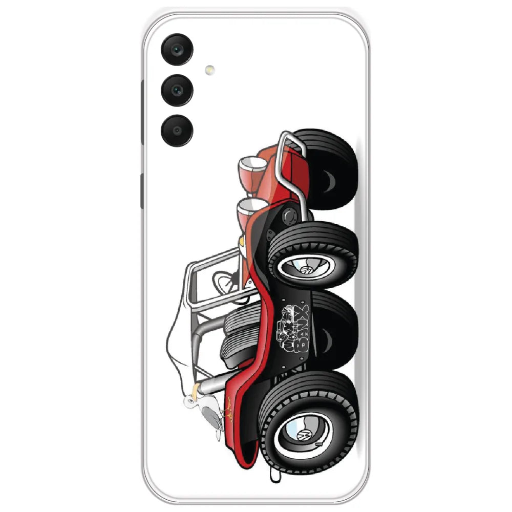 Red Dune Buggy - Printed Silicone Case for Samsung Galaxy A25