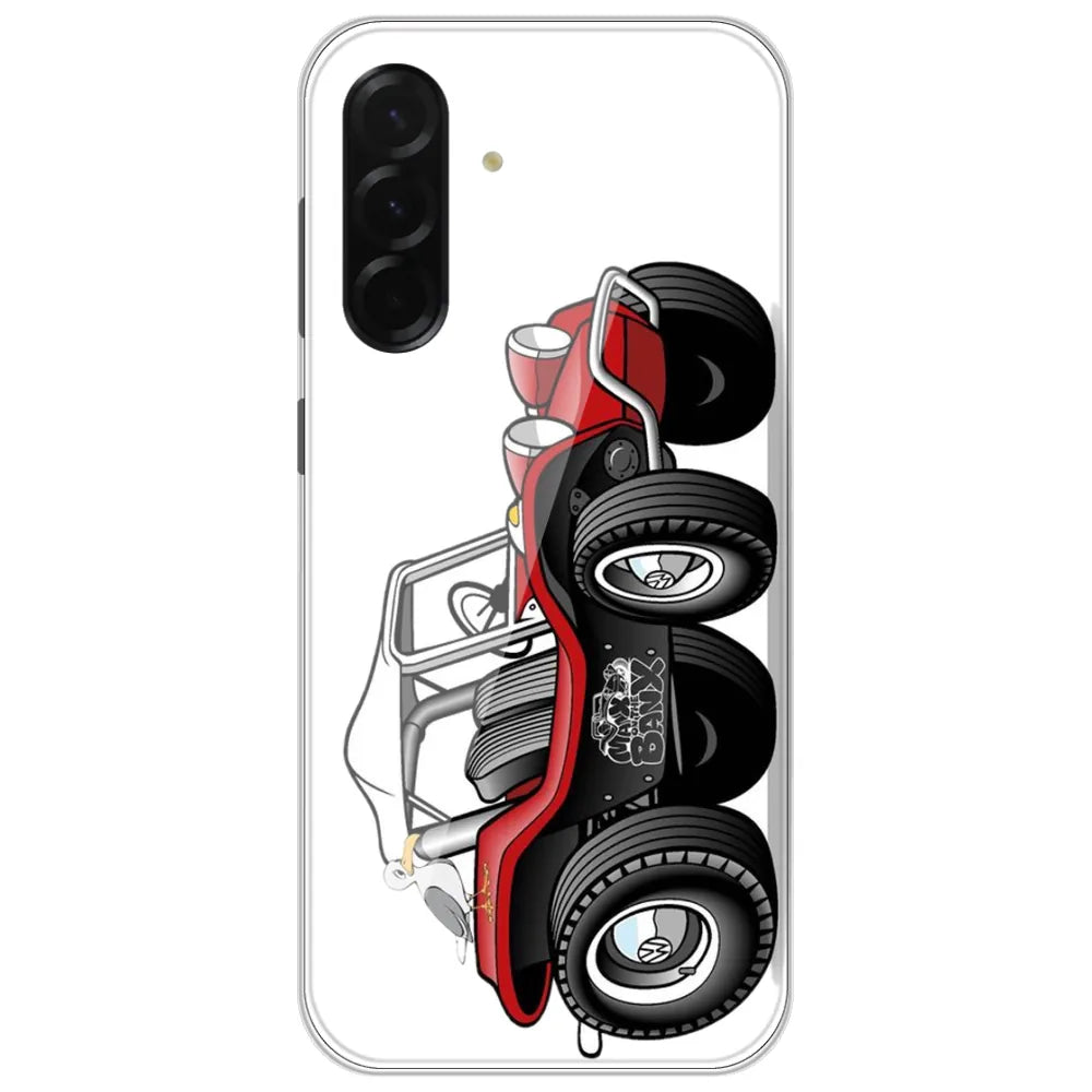 Red Dune Buggy - Printed Silicone Case for Samsung Galaxy A26