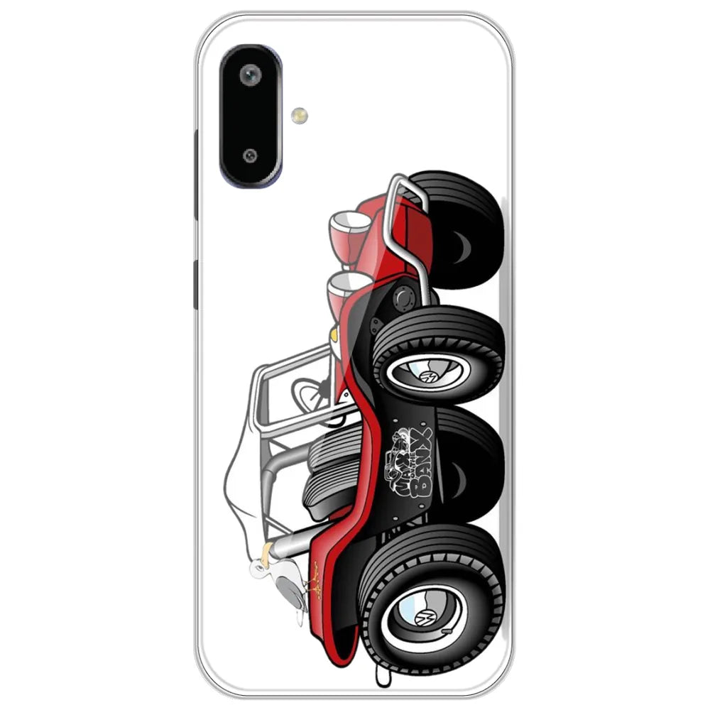 Red Dune Buggy - Printed Silicone Case for Samsung Galaxy F06