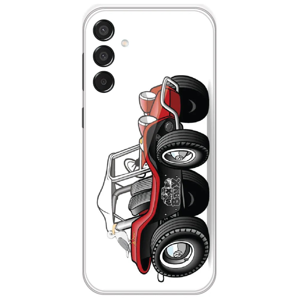 Red Dune Buggy - Printed Silicone Case for Samsung Galaxy M15