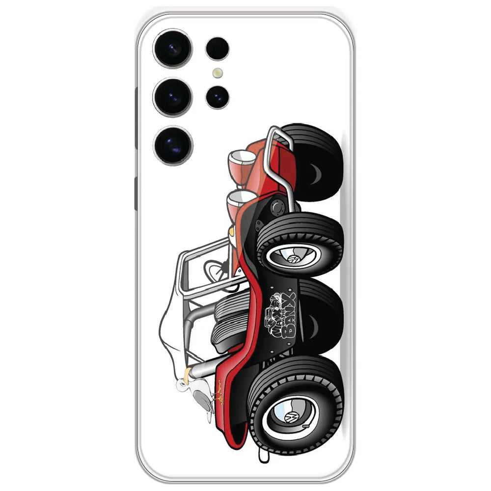 Red Dune Buggy - Printed Silicone Case for Samsung Galaxy S24 Ultra