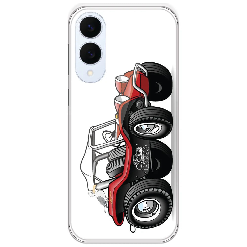 Red Dune Buggy - Printed Silicone Case for Samsung Galaxy S25 Edge