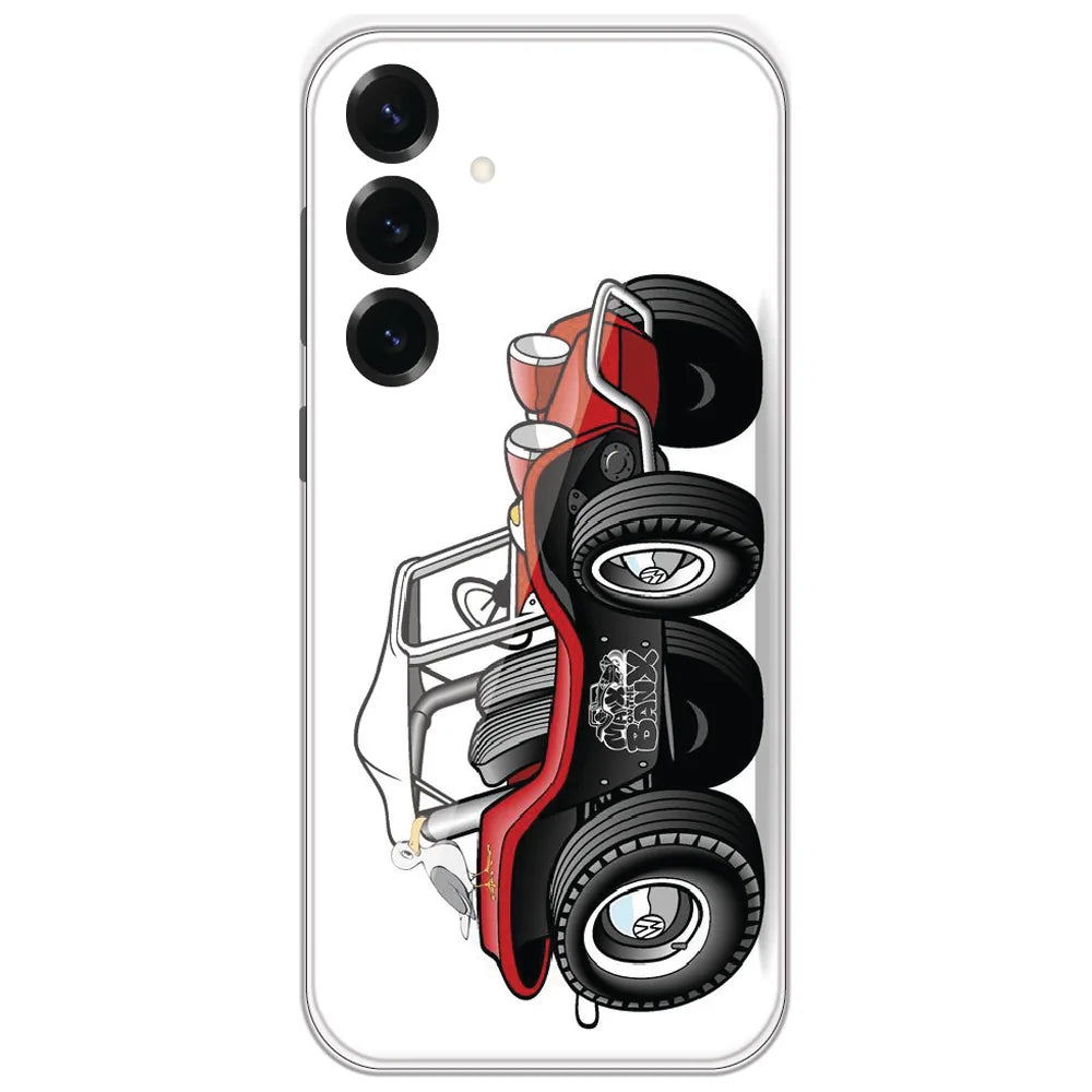 Red Dune Buggy - Printed Silicone Case for Samsung Galaxy S25 Plus