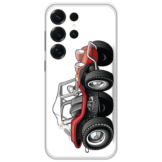 Red Dune Buggy - Printed Silicone Case for Samsung Galaxy S25 Ultra