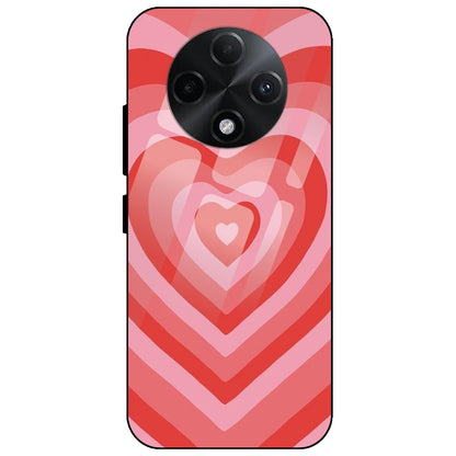 Red Hearts - Glass Case for Oppo F27