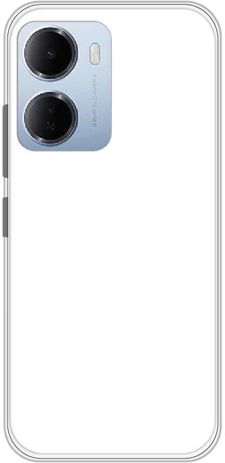 Redmi 15A back cover mockup - customisable soft silicone case