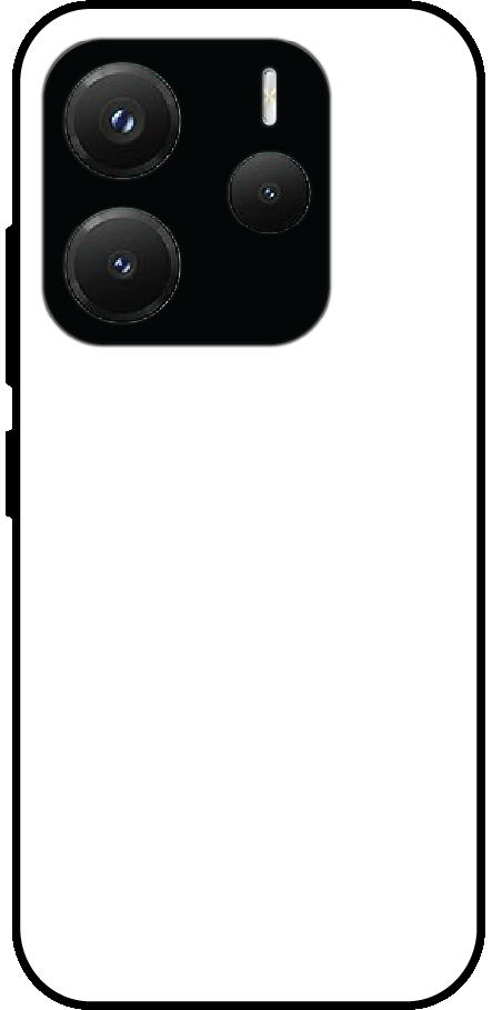 Customize Your Own Glossy Metal Silicone Case For Redmi Models