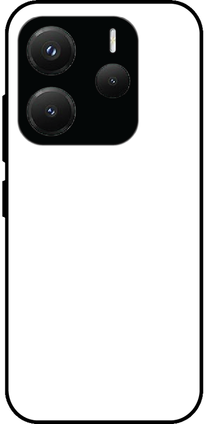Customize Your Own Glossy Metal Silicone Case For Redmi Models