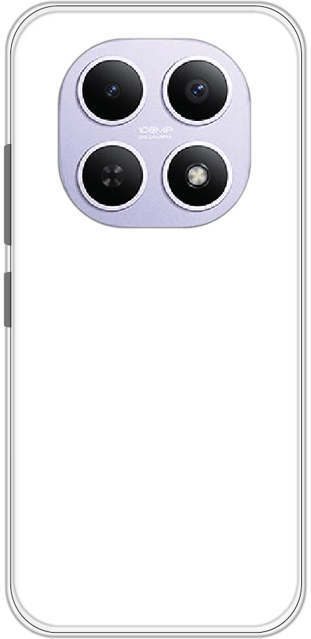 Redmi Note 15 5G back cover mockup - customisable soft silicone case