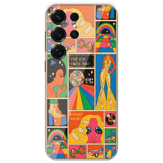 Retro Disco Radio - Printed Silicone Case for Samsung Galaxy S25 Ultra