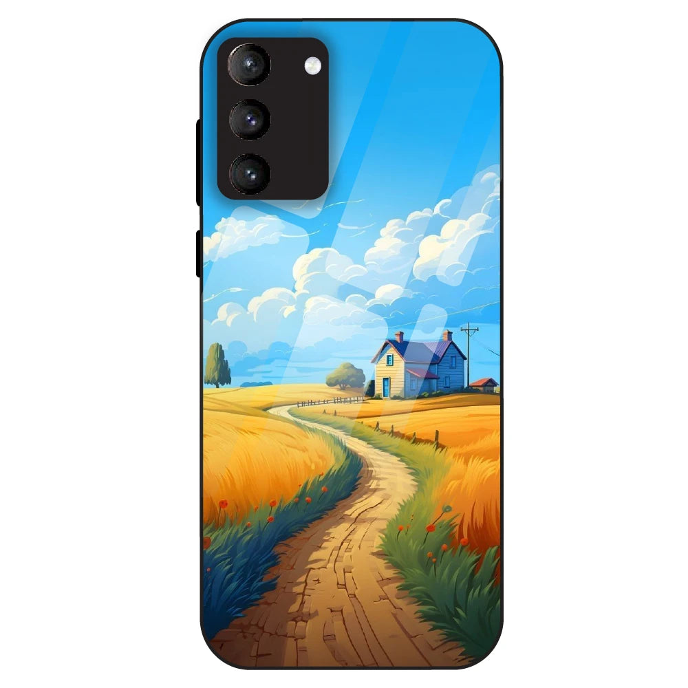 Sunny Countryside - Glass Case For Samsung Galaxy S21 Plus