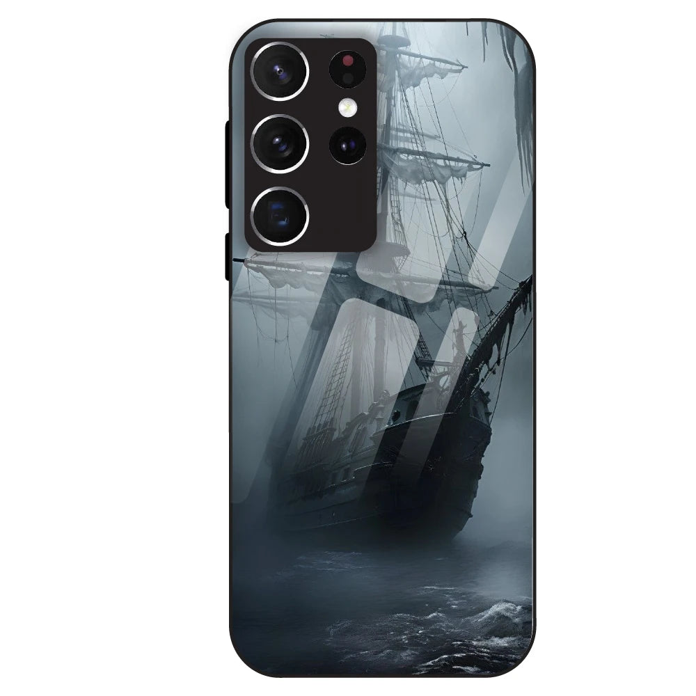Ghost Ship - Glass Case For Samsung Galaxy S21 Ultra