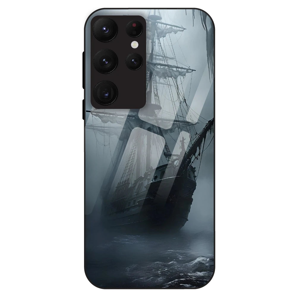 Ghost Ship - Glass Case For Samsung Galaxy S22 Ultra