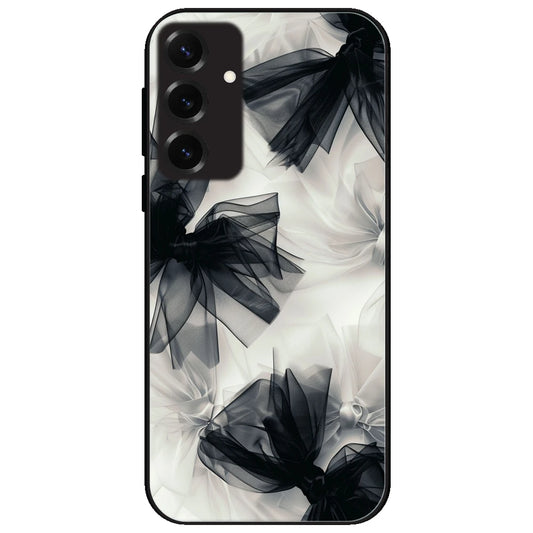 Satin Bows - Glossy Metal Silicone Case for Samsung Galaxy S25 Plus