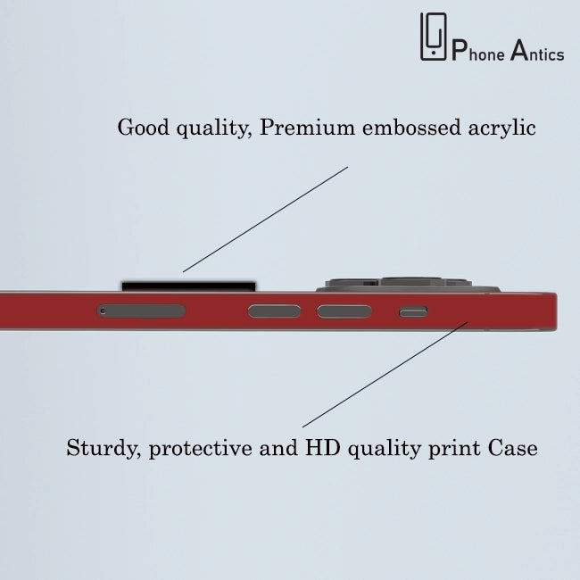 Black Lion -4D Acrylic Case For OnePlus Models Infographics