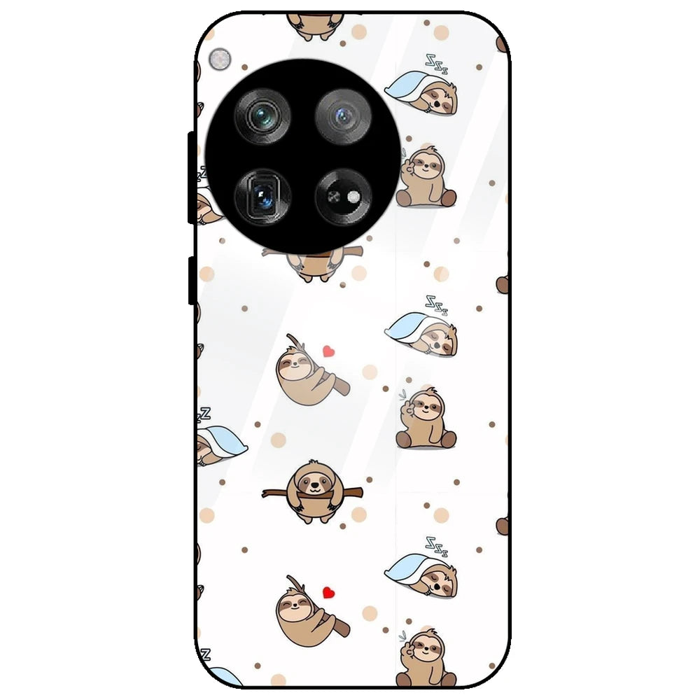 Sloths - Glass Case for OnePlus 12