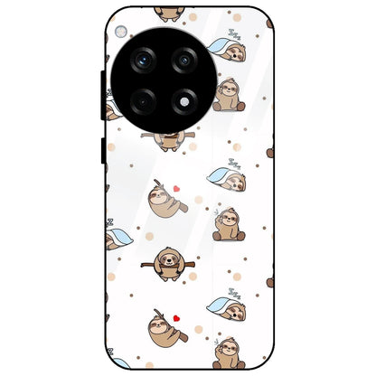 Sloths - Glass Case for OnePlus 12R
