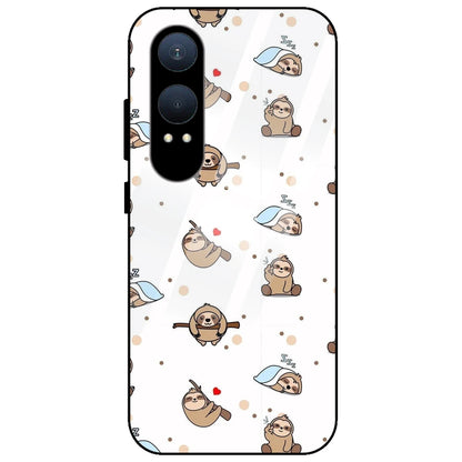 Sloths - Glass Case for OnePlus Nord CE 4 Lite