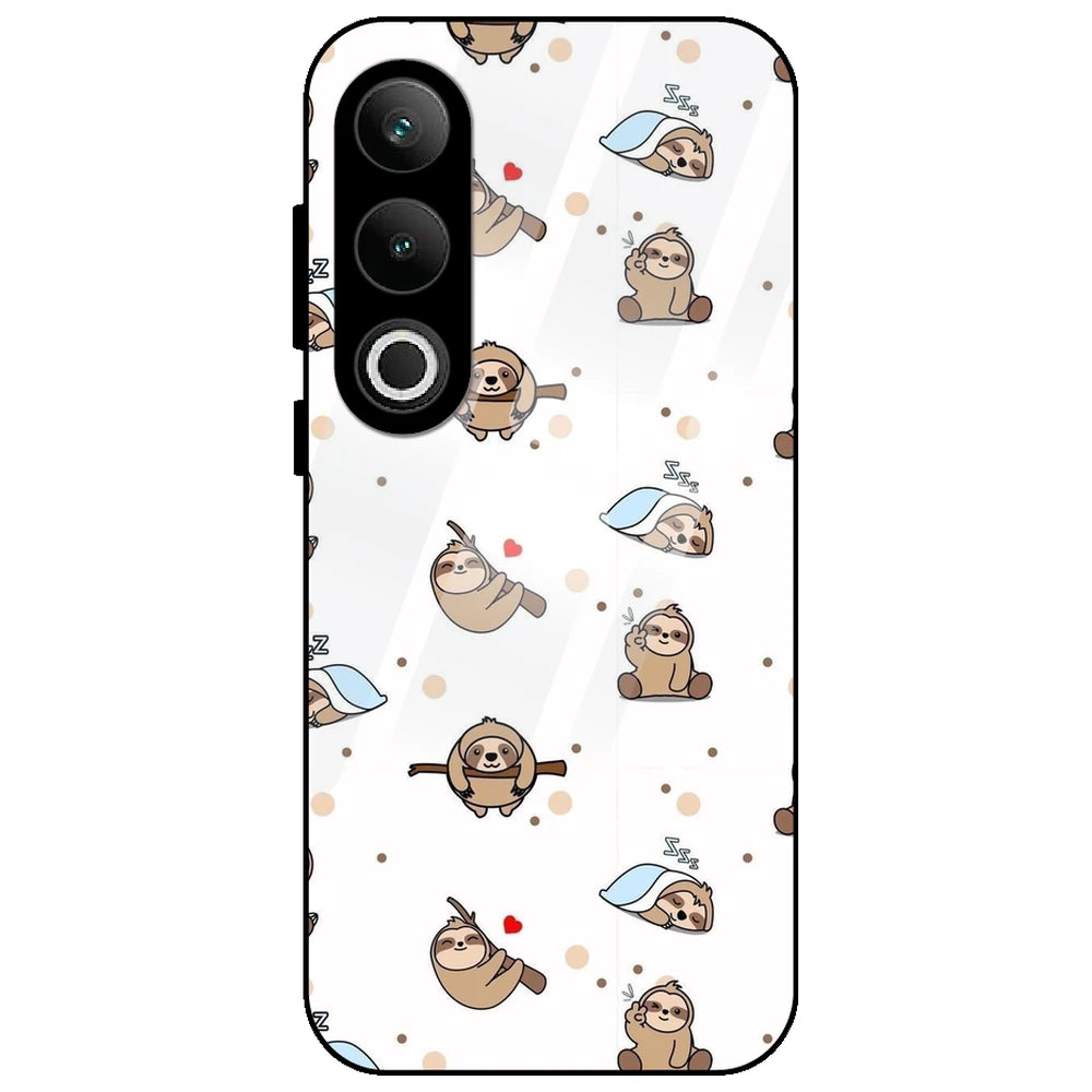 Sloths - Glass Case for OnePlus Nord CE 4